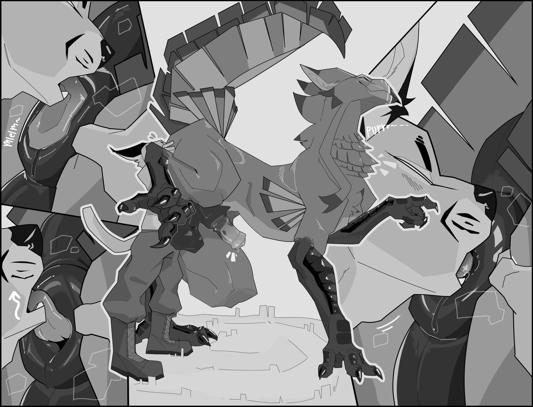 Servicing His Steed — page 2