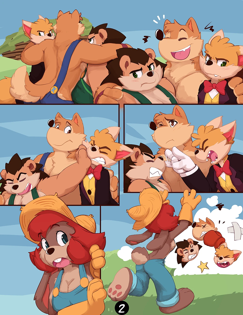 With Friends Like These — page 1