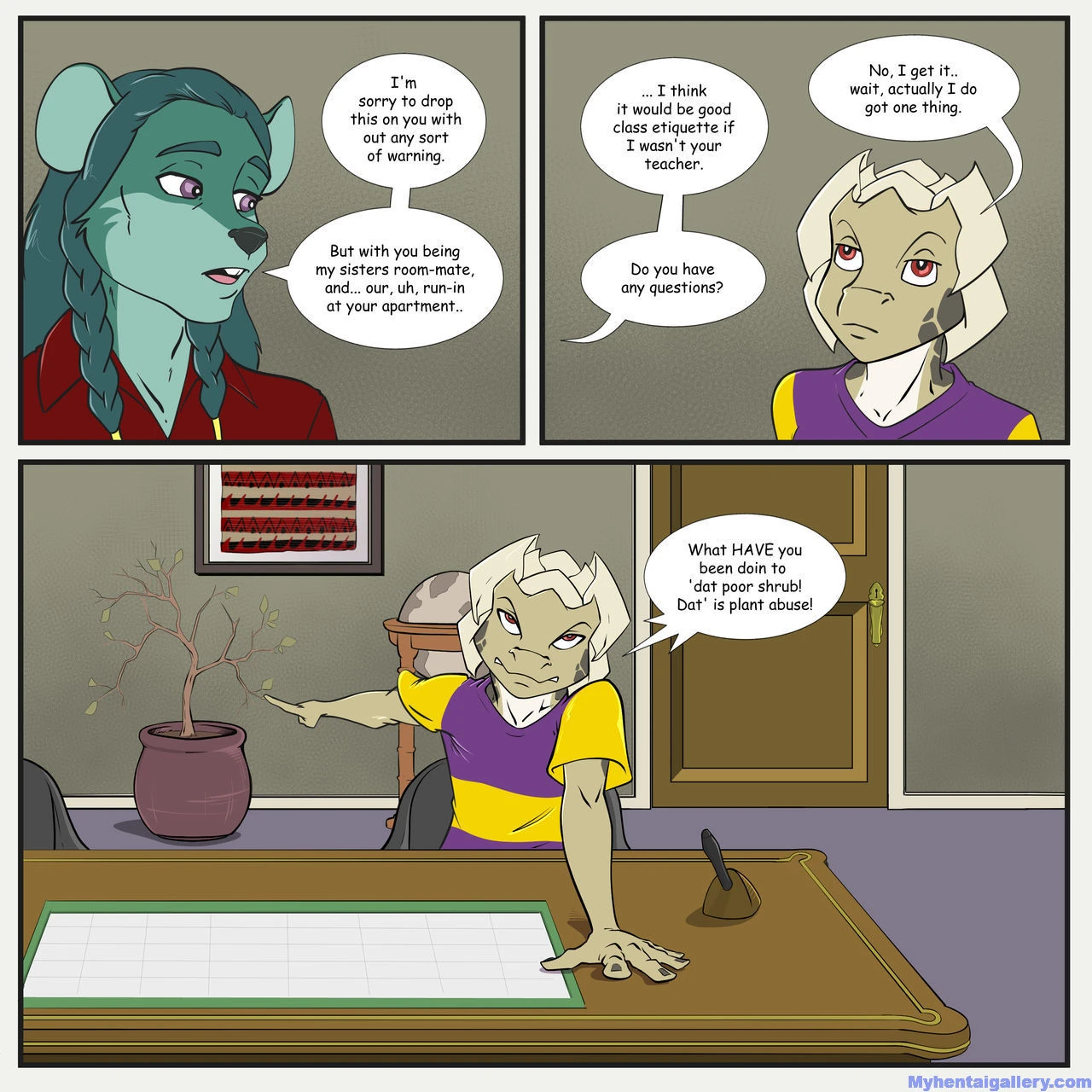 Class Etiquette — page 35