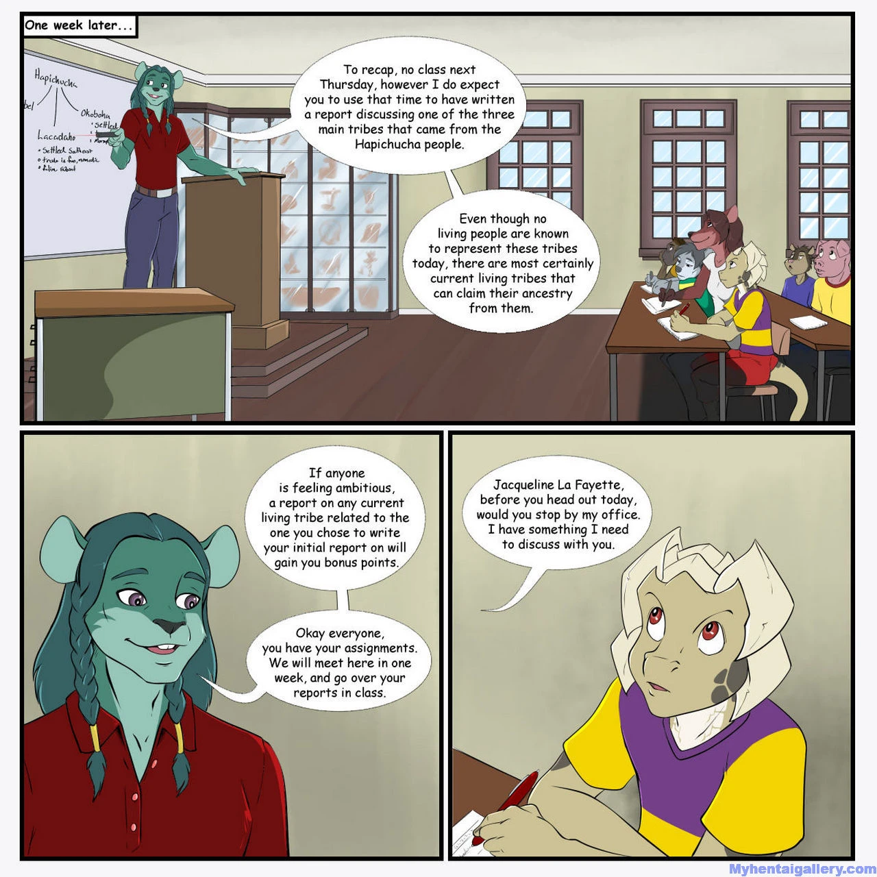 Class Etiquette — page 31