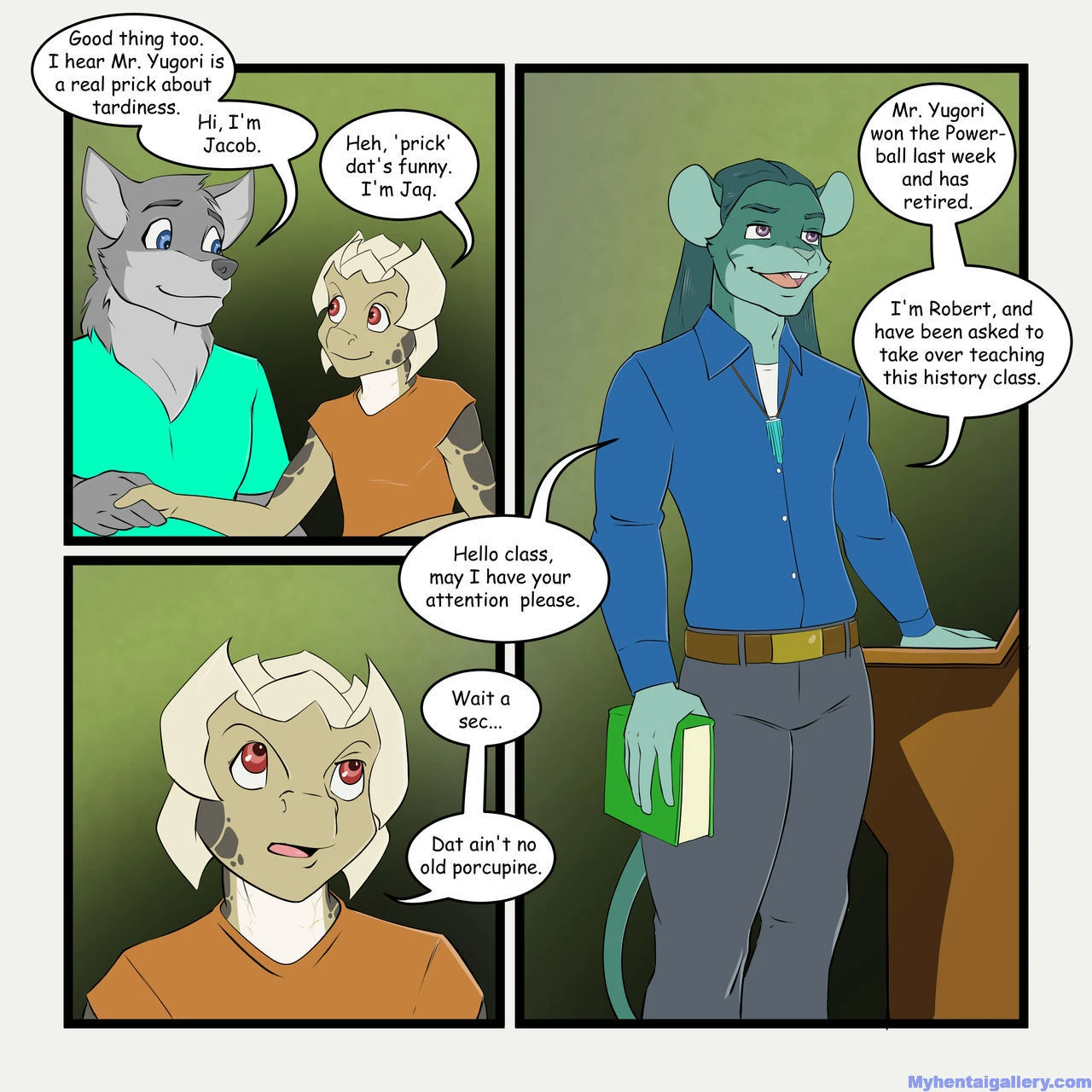 Class Etiquette — page 9