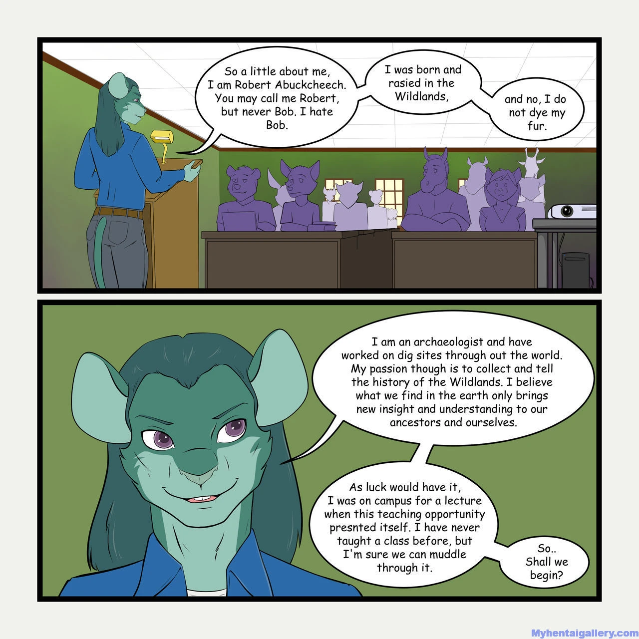 Class Etiquette — page 10