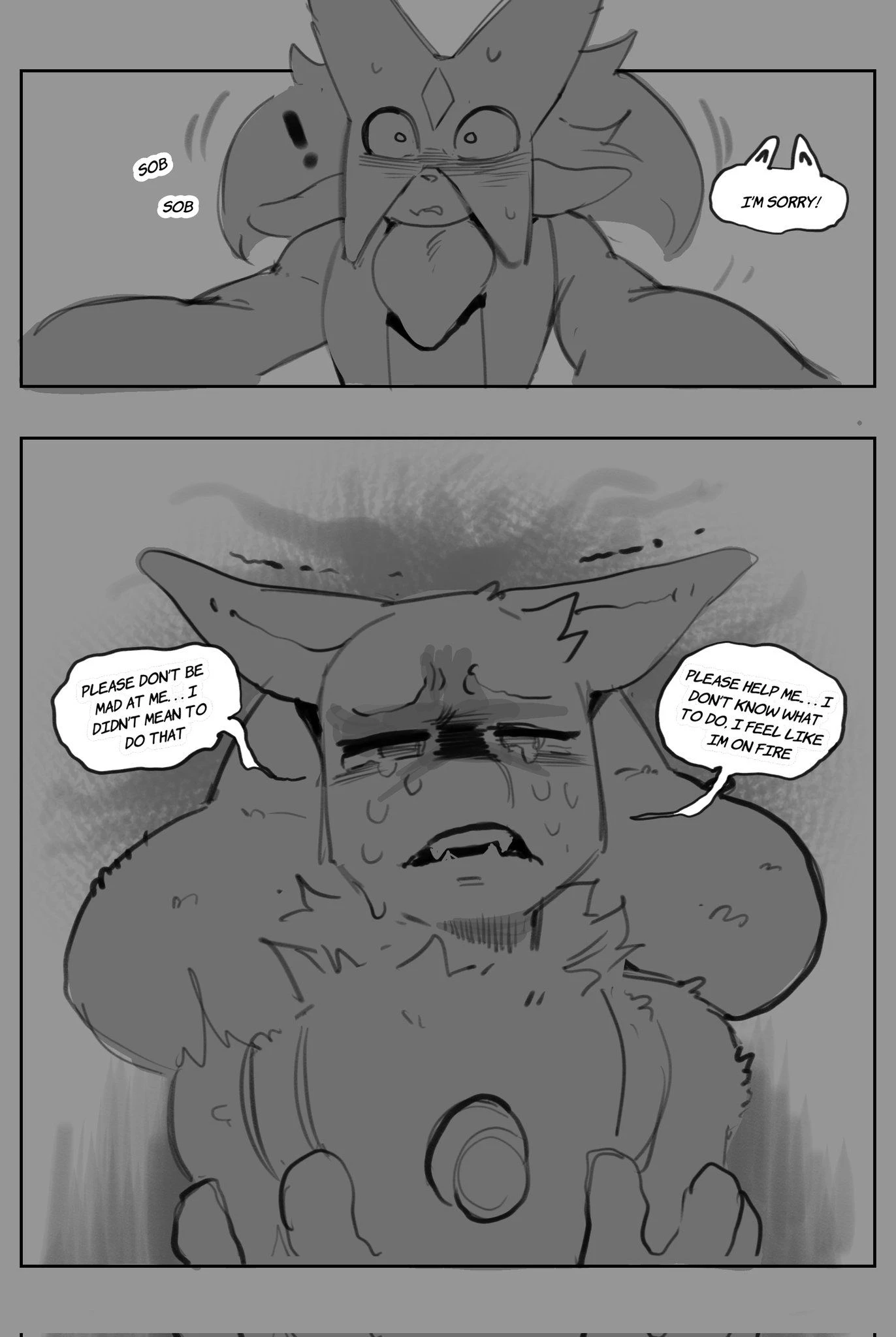 Samu and Vine's Awakening Part 1 — page 9
