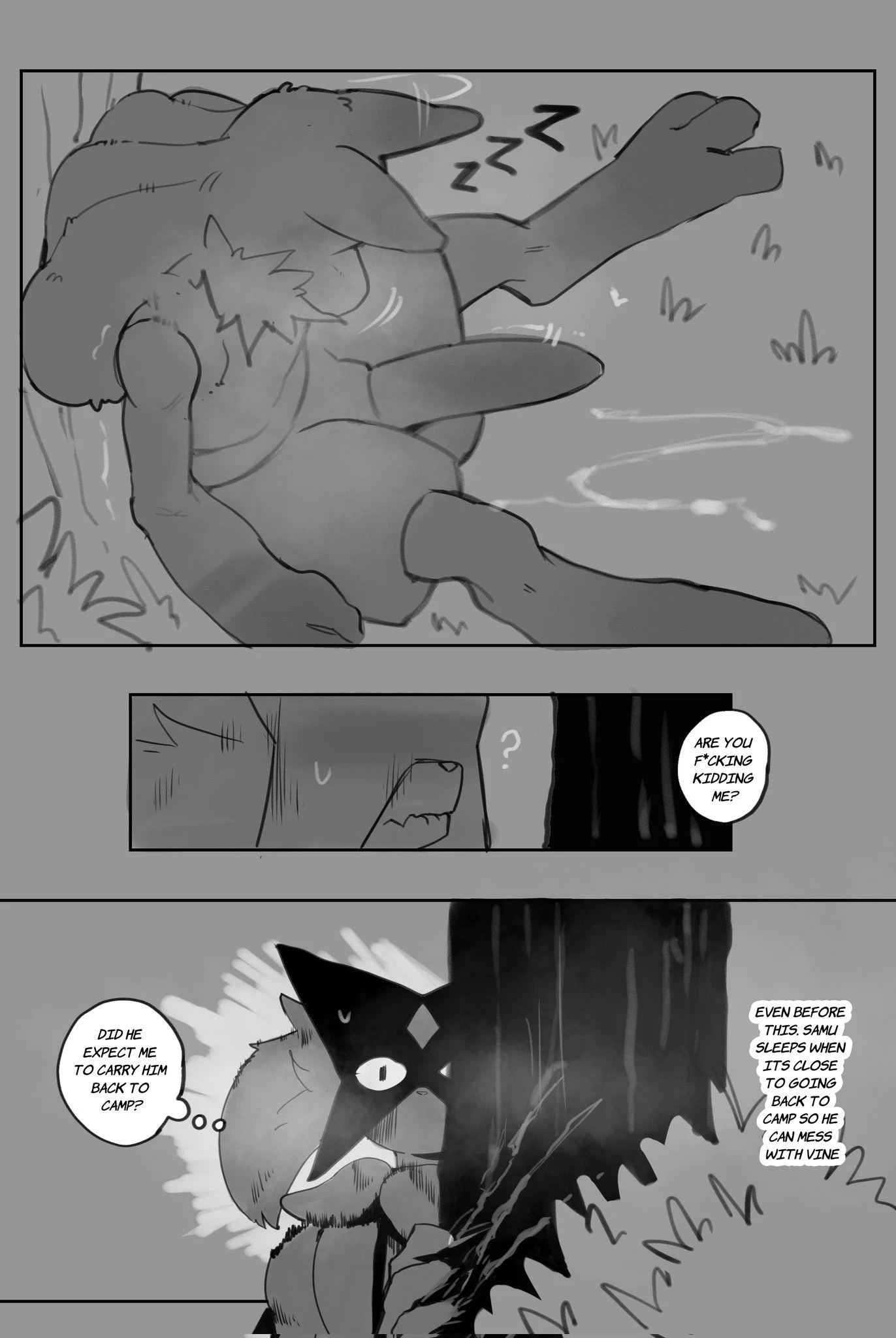 Samu and Vine's Awakening Part 1 — page 19