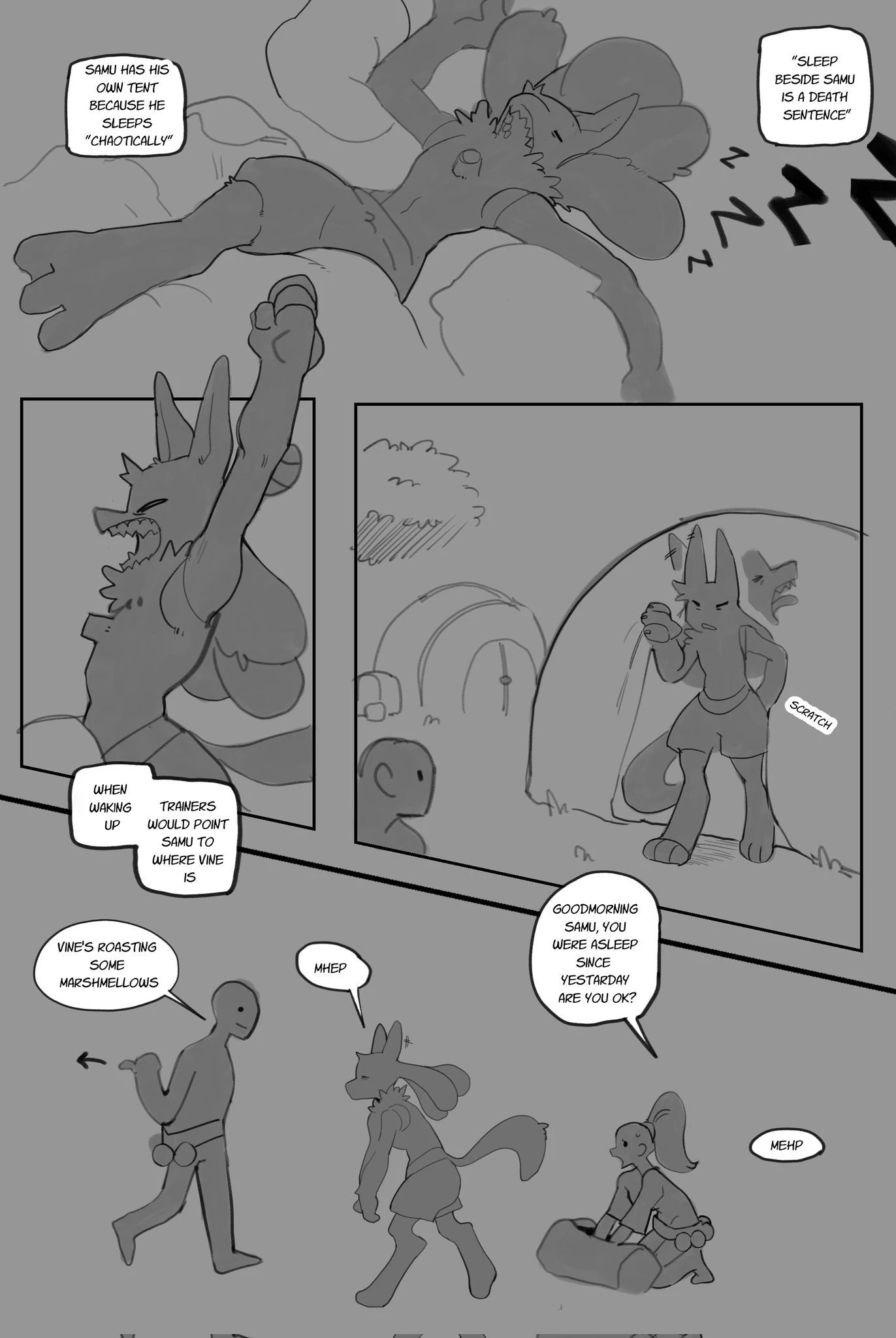 Samu and Vine's Awakening Part 1 — page 27