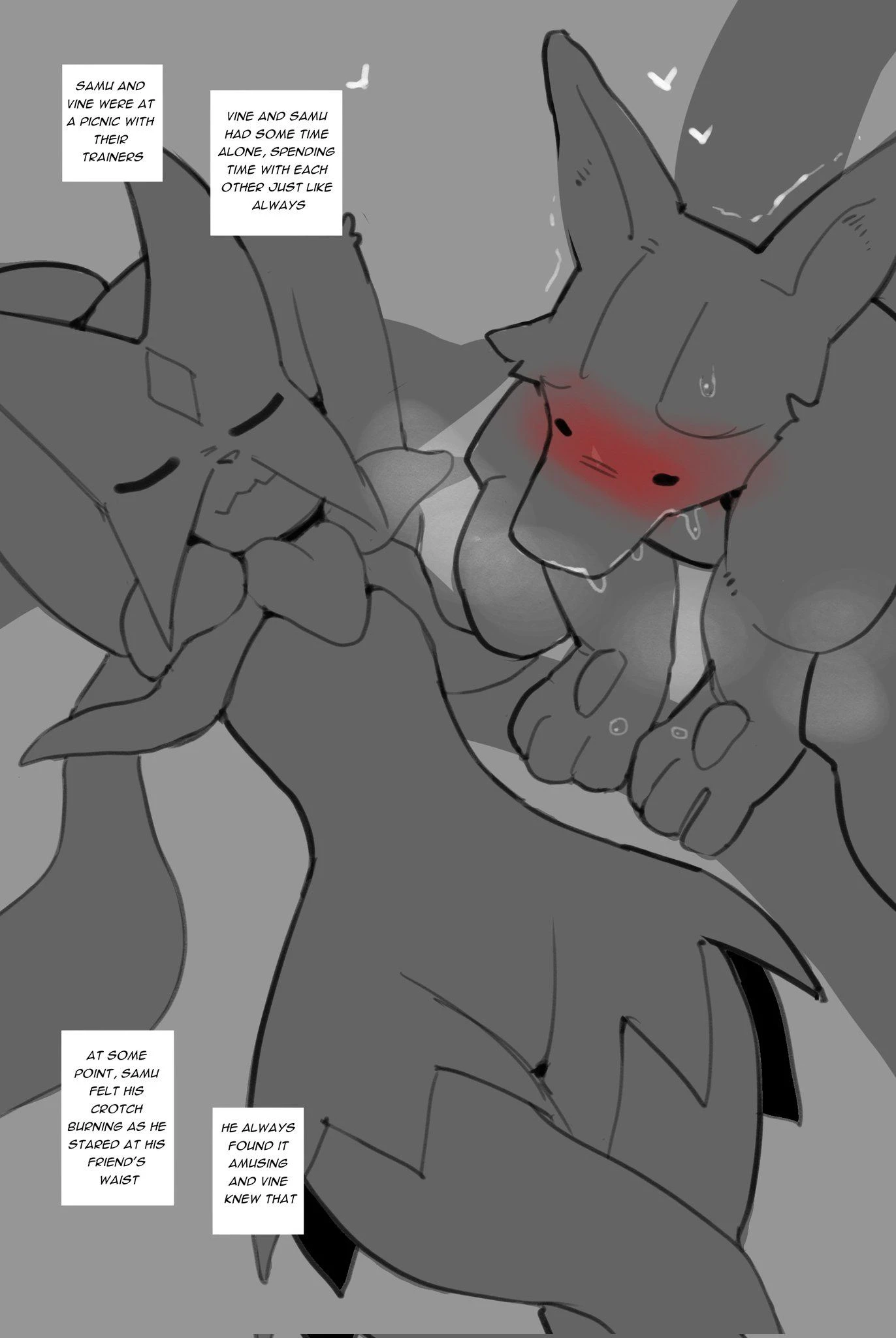 Samu and Vine's Awakening Part 1 cover