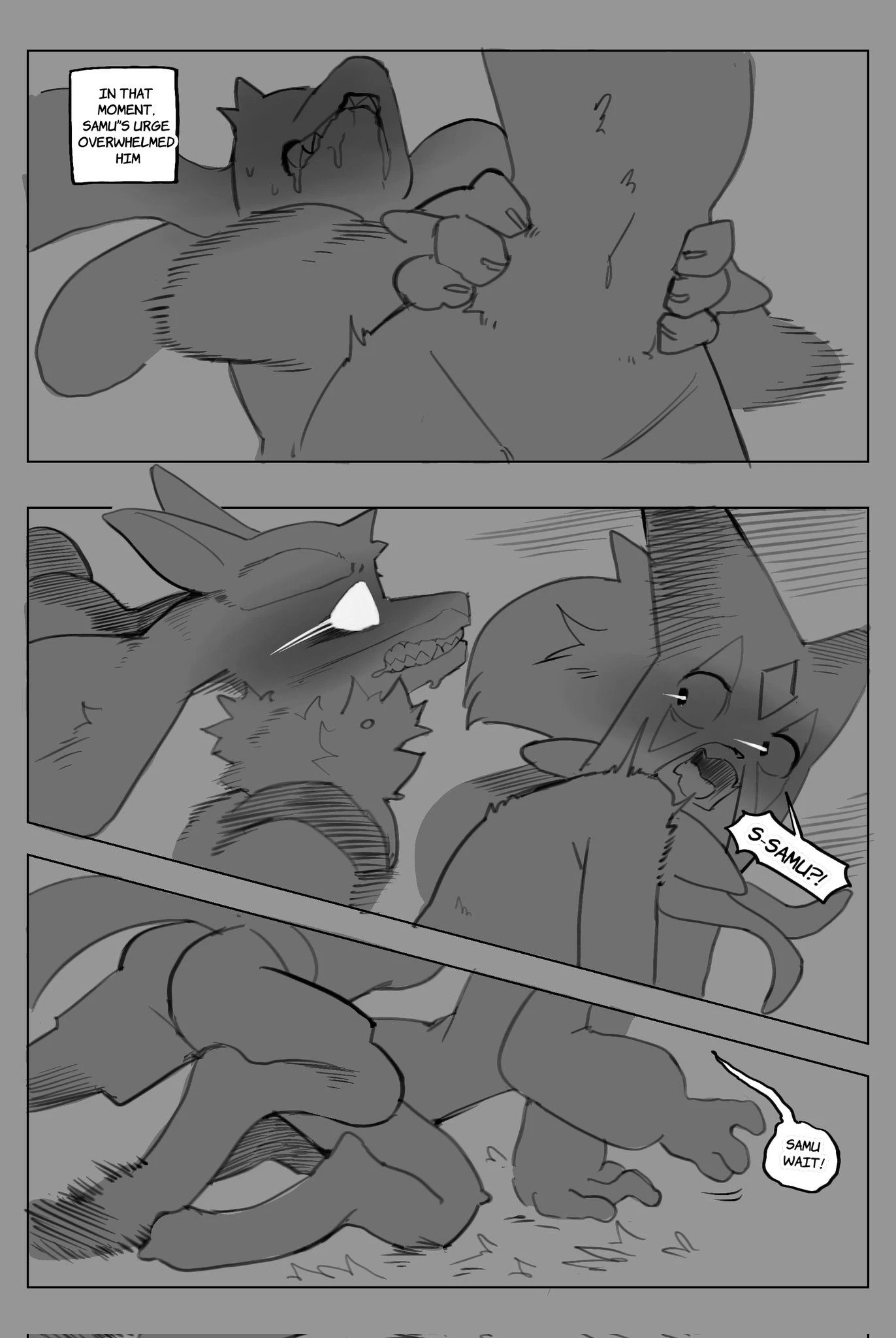 Samu and Vine's Awakening Part 1 — page 40