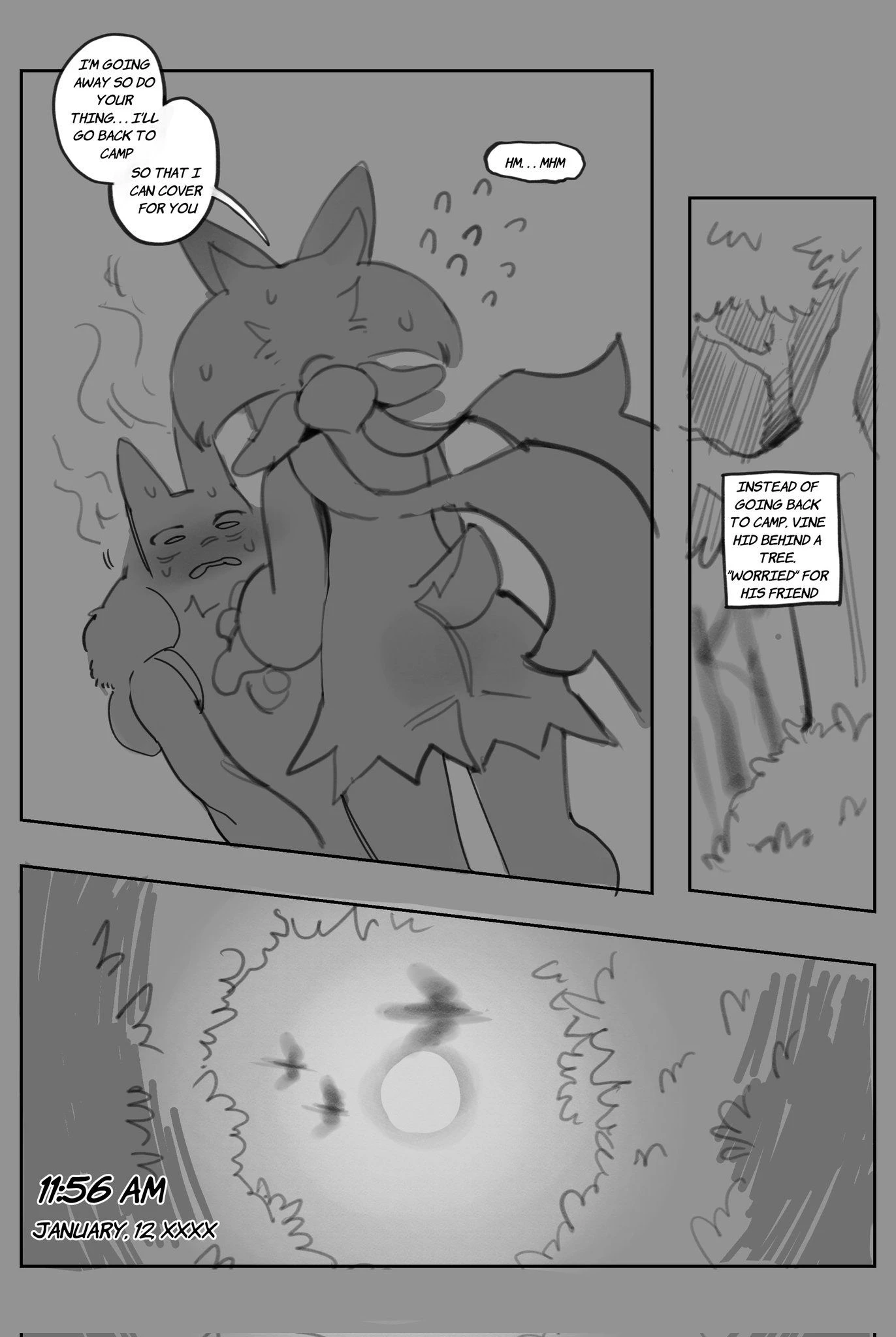 Samu and Vine's Awakening Part 1 — page 12