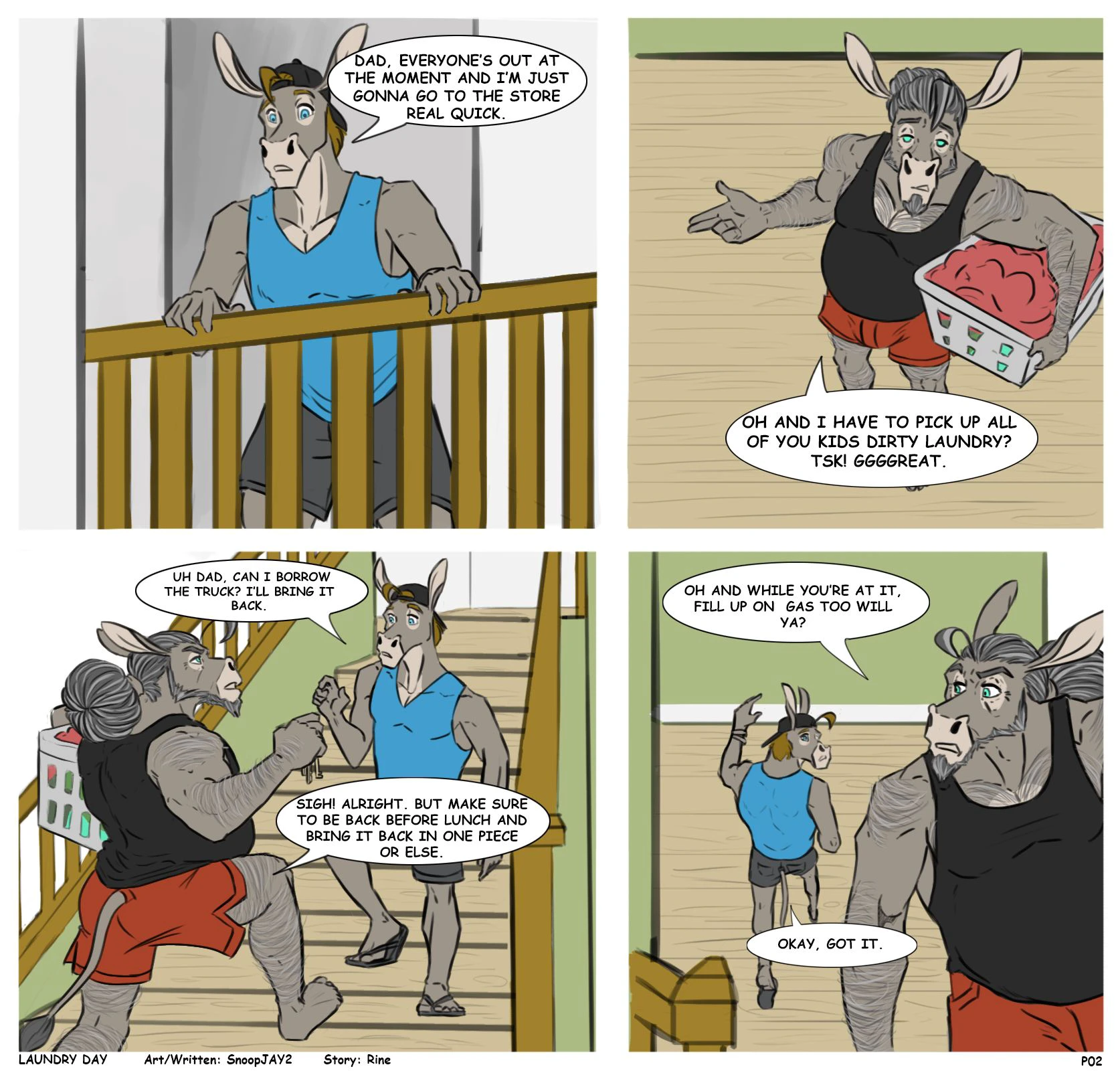 Laundry Day — page 1