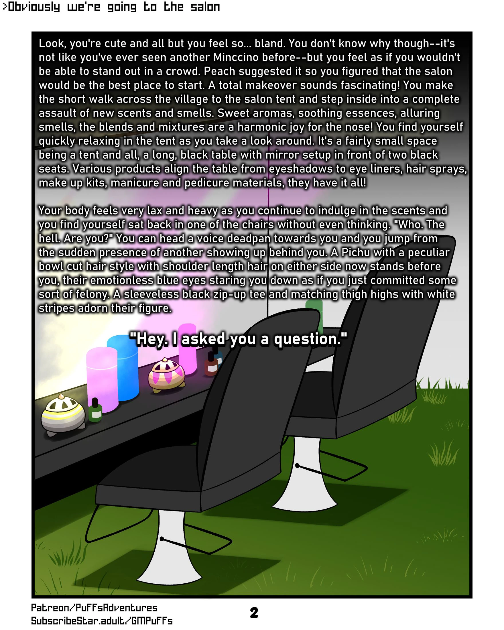 Rodent Power - The Salon Siblings — page 2