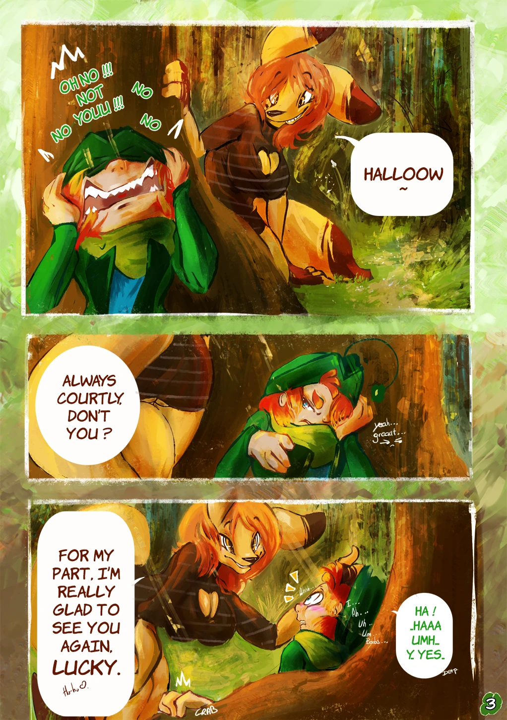 Lucky and Chocolate Charms — page 3