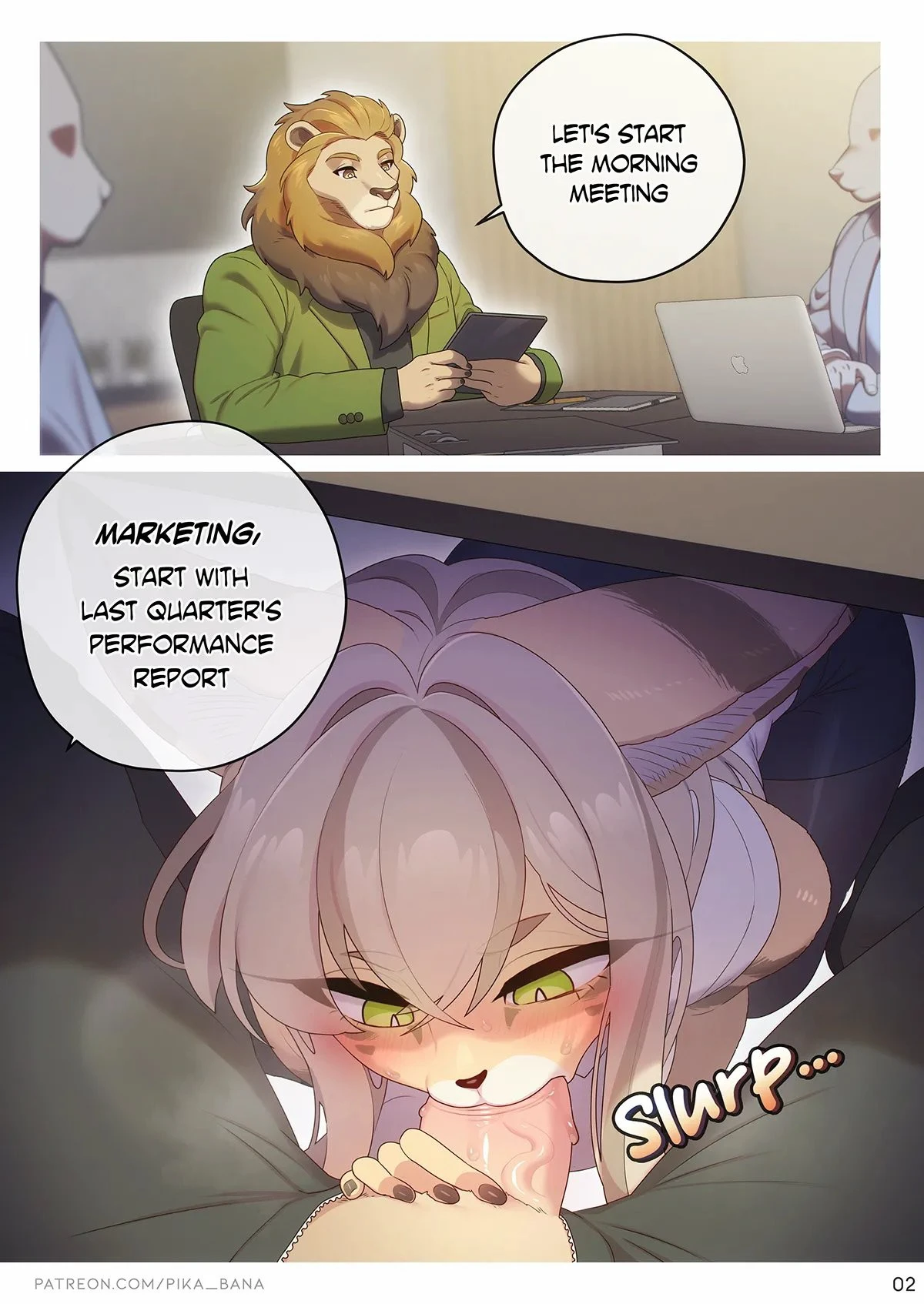 The Sexretary's Work — page 1