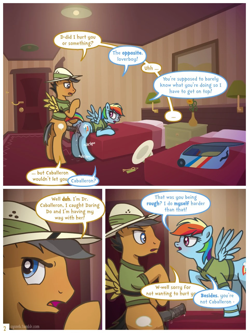Daring Do and the Feud of the Fanatics — page 1