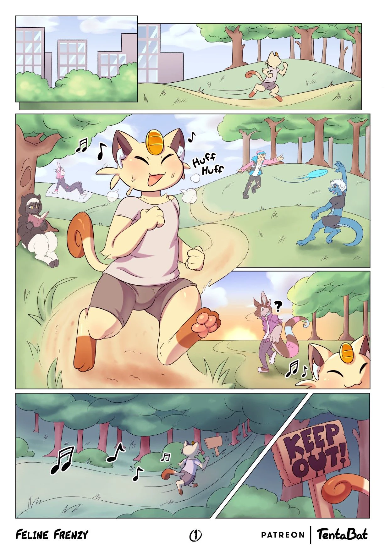 Feline Frenzy — page 1