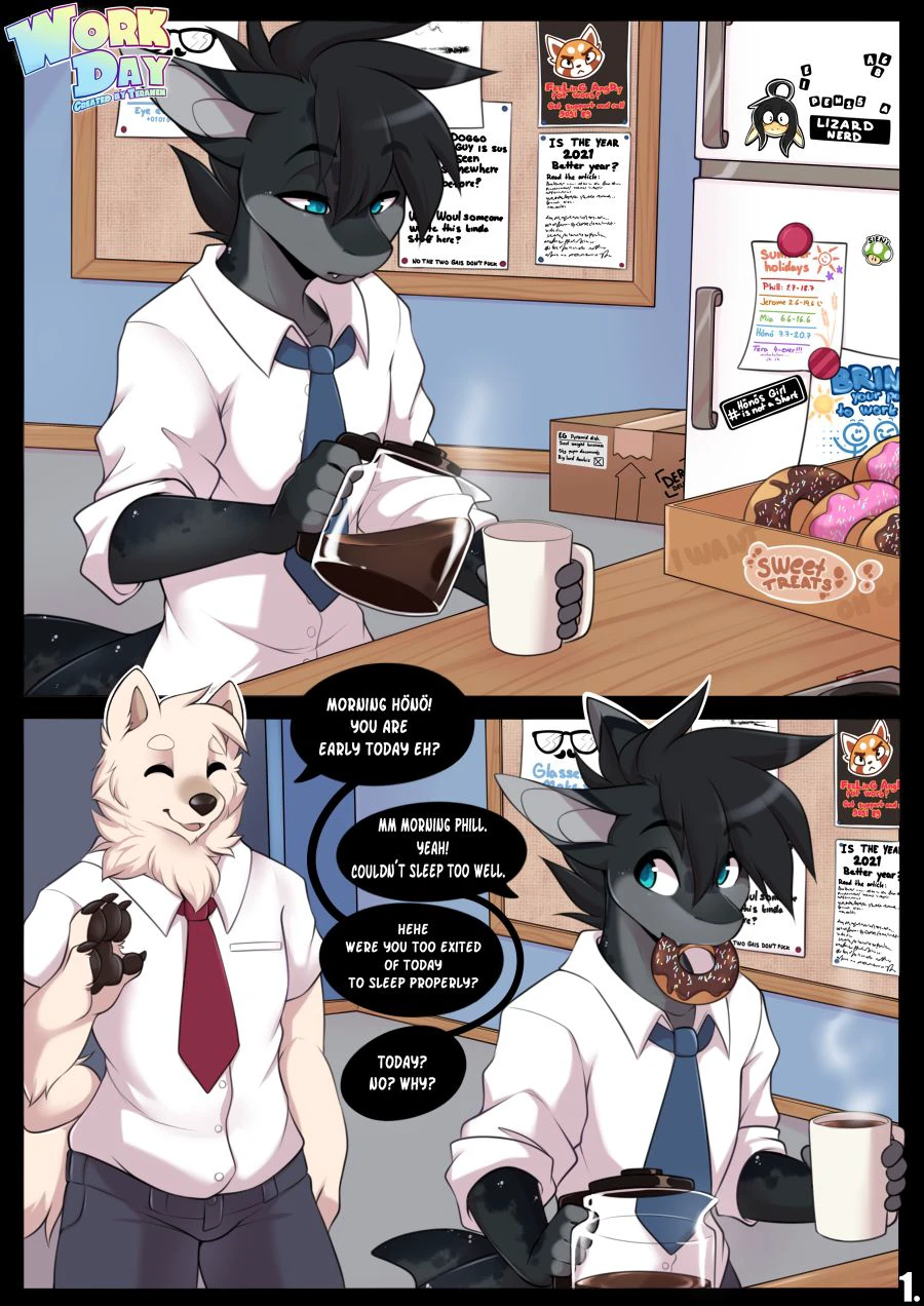 Work Day — page 1