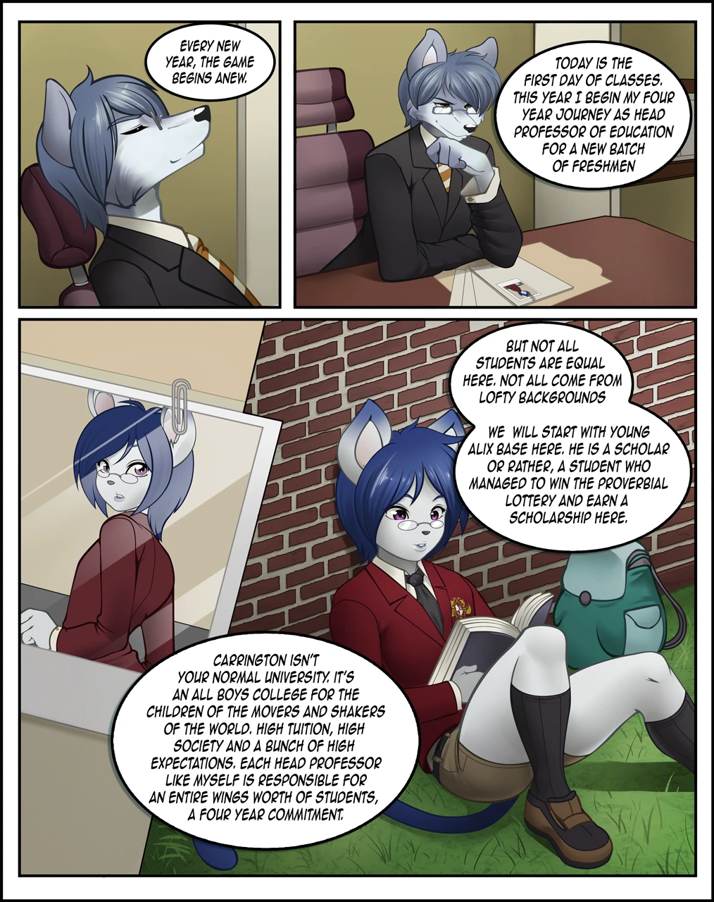 Welcome to Carrington — page 1