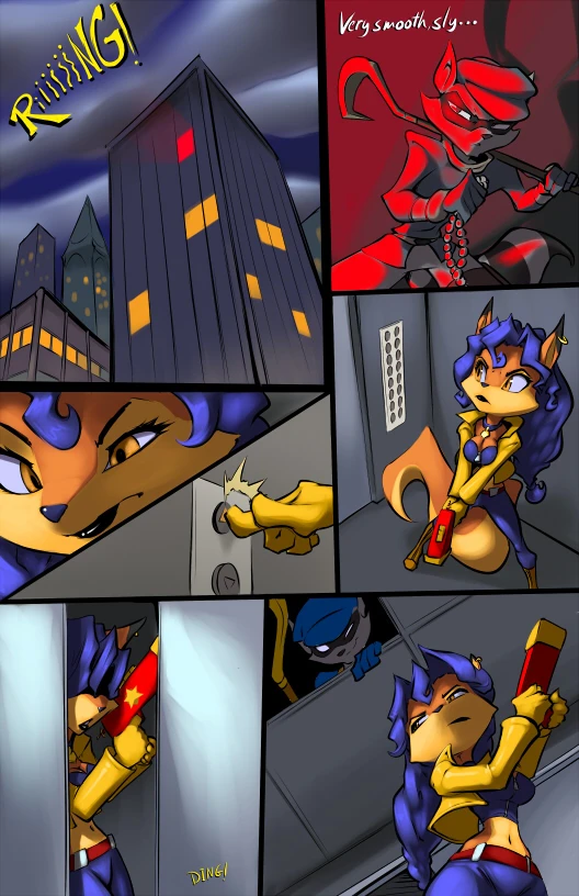 Sly Cooper - The Heist cover