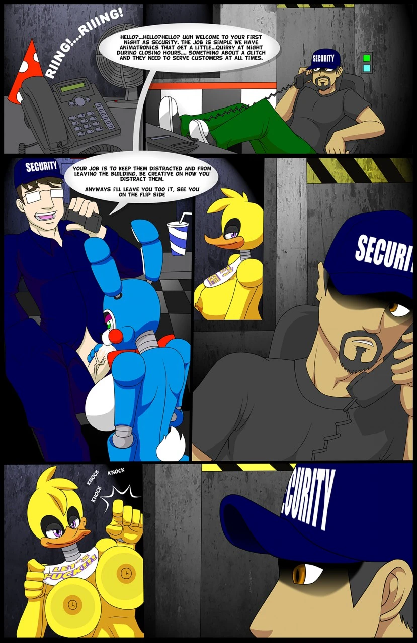 Five Fucks at Freddy's — page 1