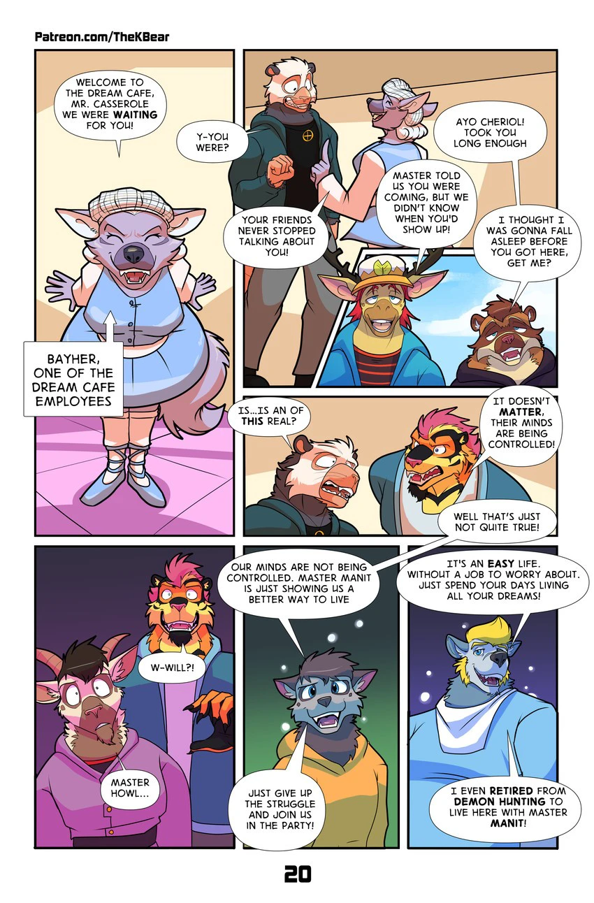 Dream Cafe II — page 20