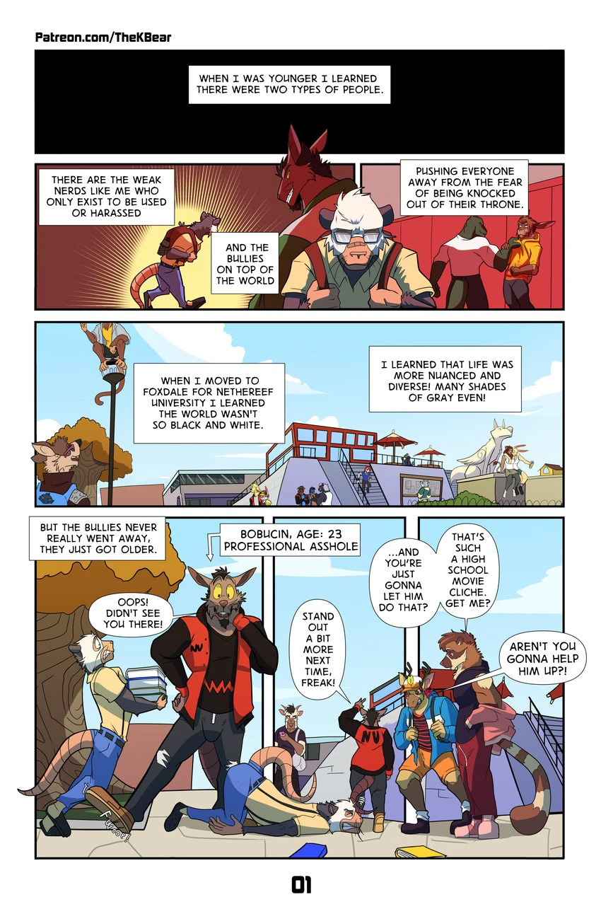 Dream Cafe II — page 1