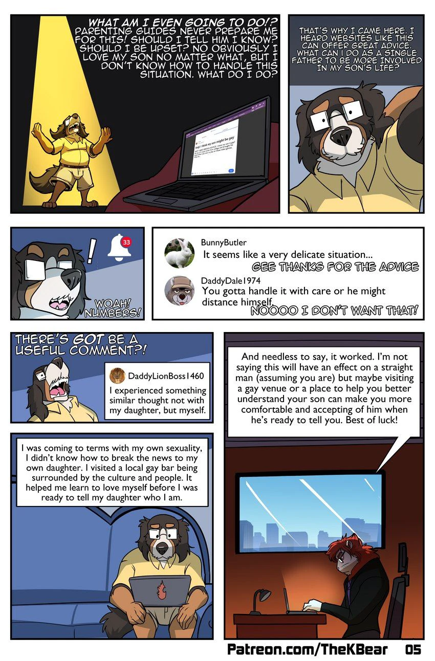 HELP! MY SON MIGHT BE GAY — page 5