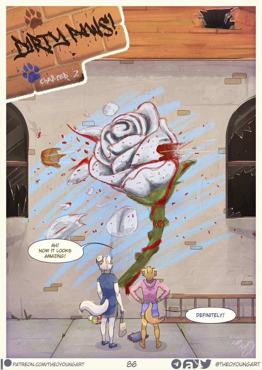 Dirty Paws! Chapter 2 cover