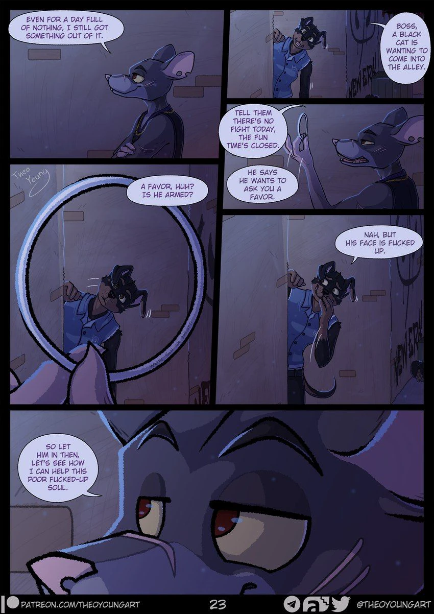 Dirty Paws! Prelude — page 22