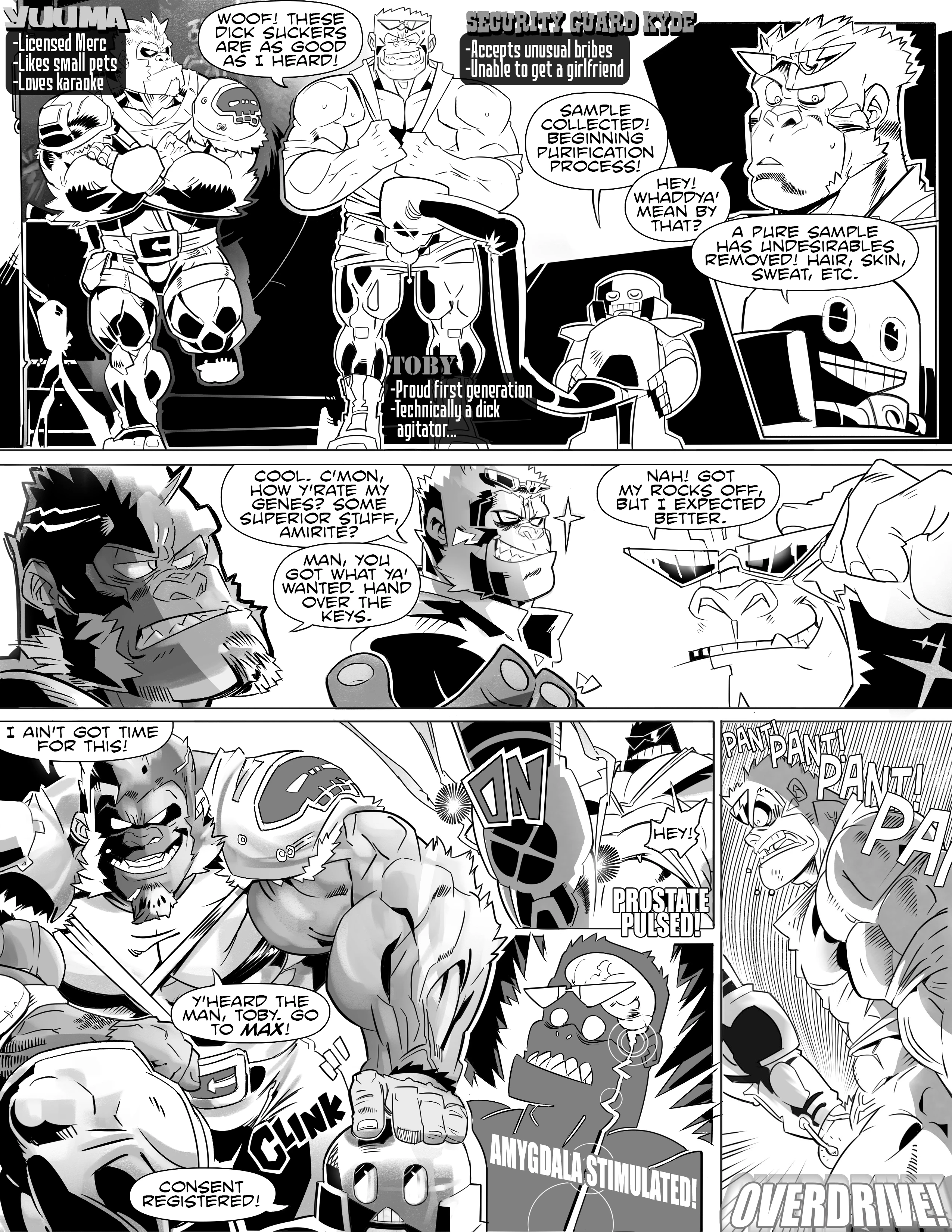X-Zone Strikers — page 1