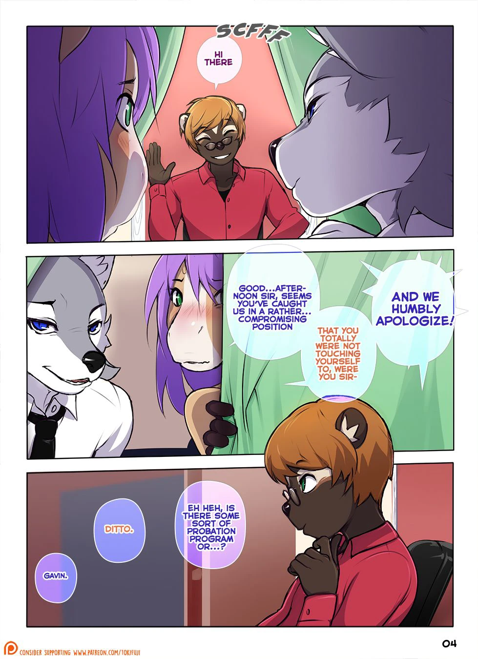 Going Down in Glory Part 3 — page 3
