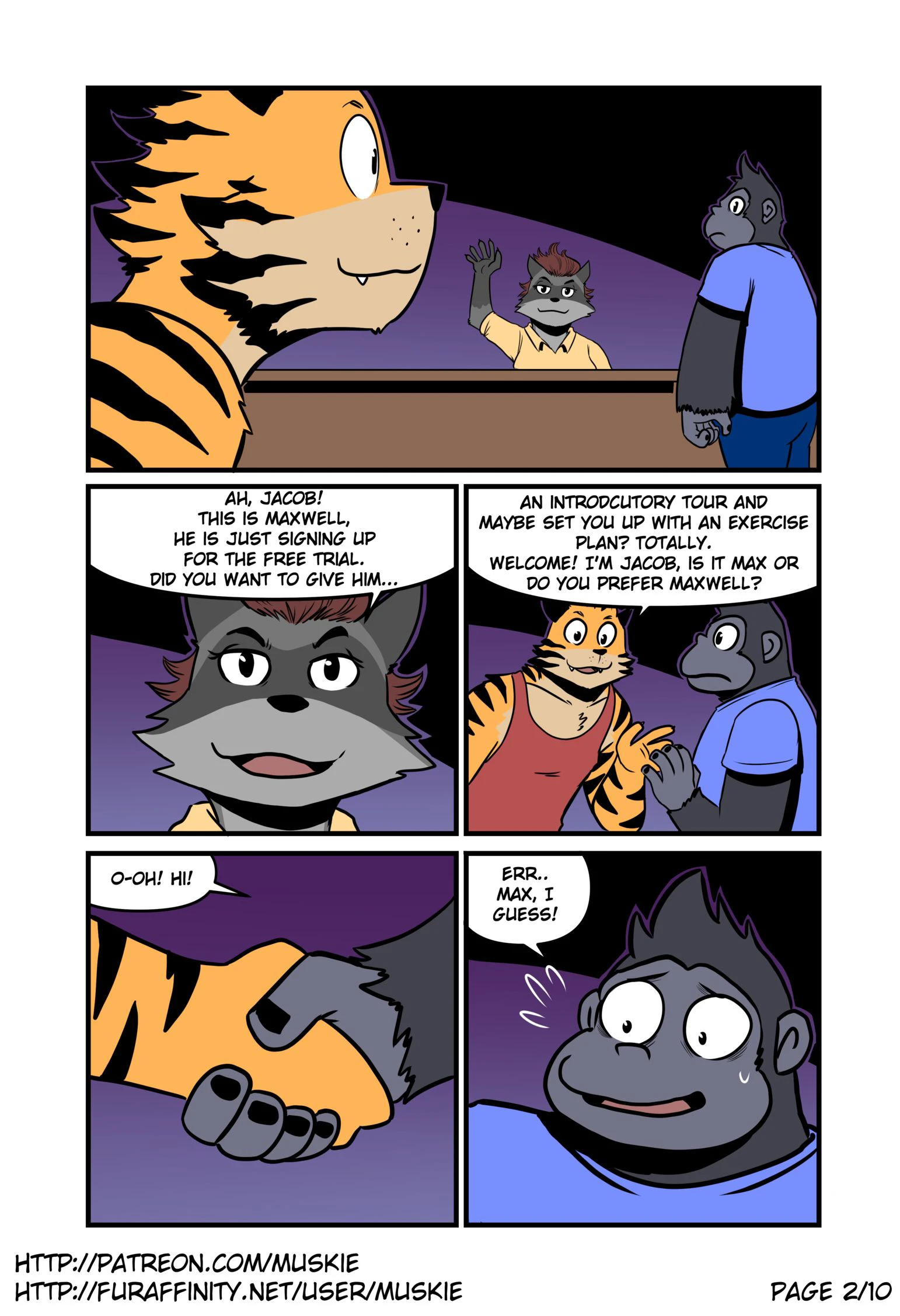 Hard Workout — page 1