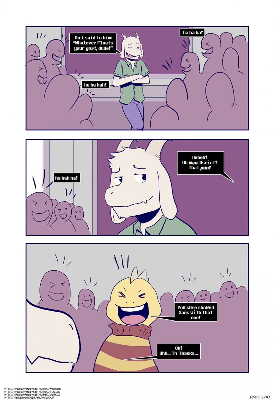 Hopes and Dreemurrs — page 1