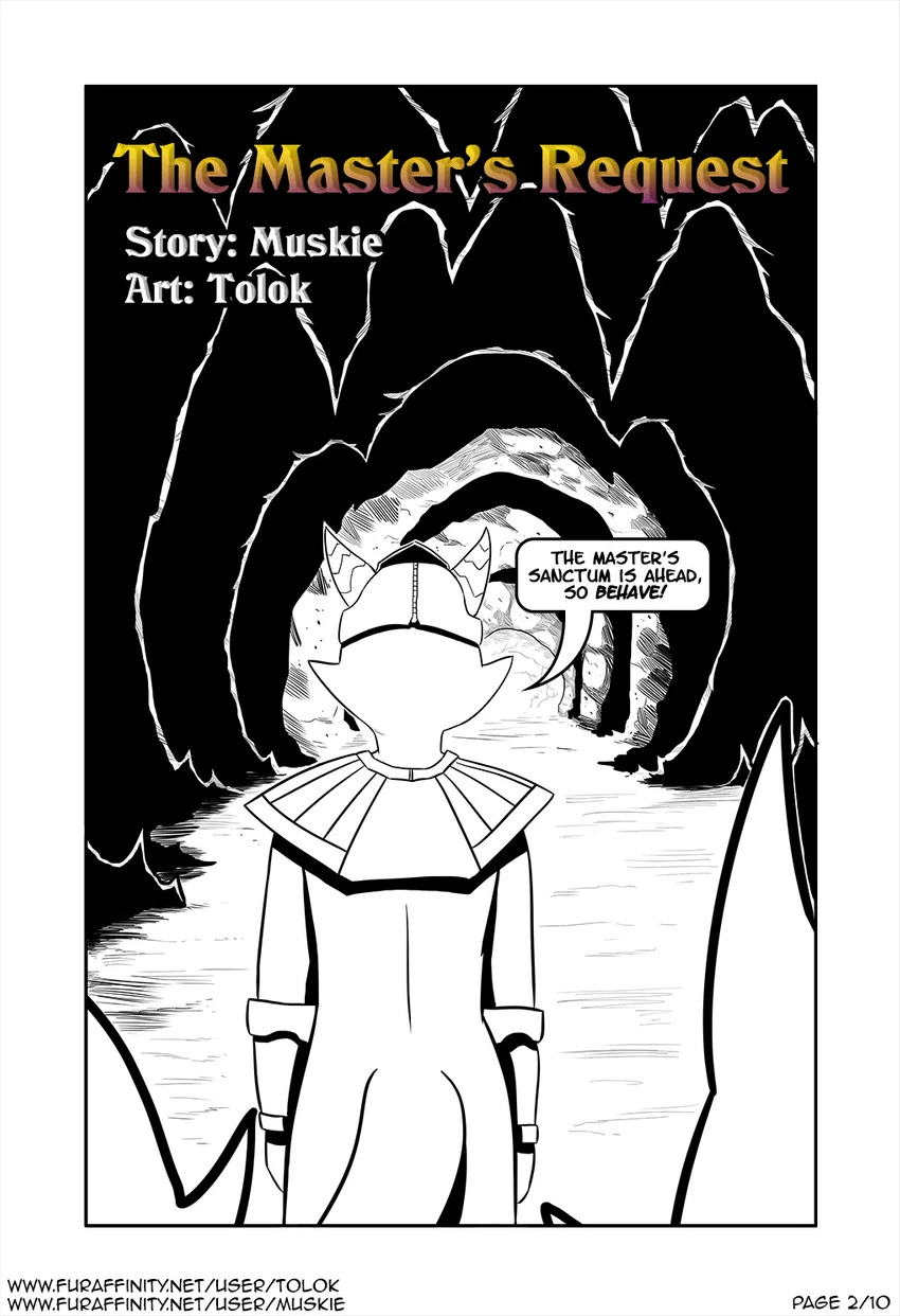 The Master's Request — page 1