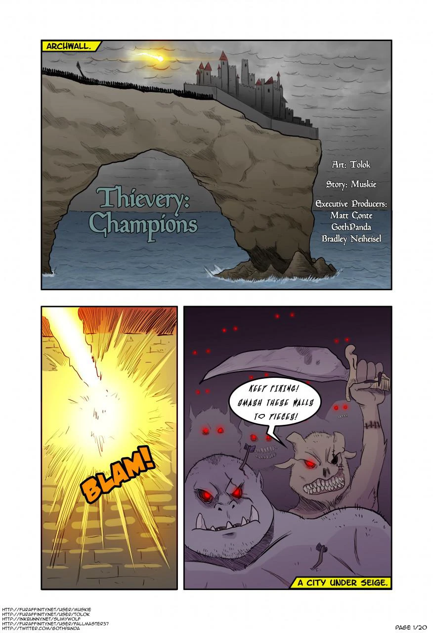 Thievery - Champions + Climax (Ch 5+6) cover