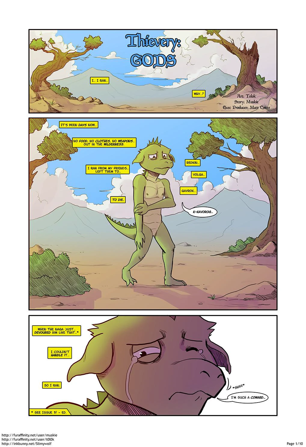 Thievery - Gods (Ch 4) cover