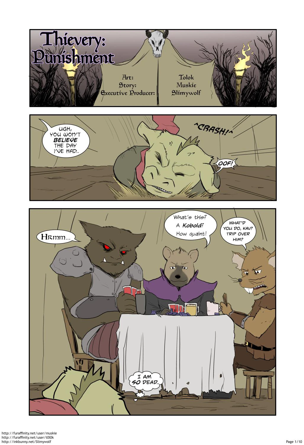 Thievery - Punishment (Ch 2) cover