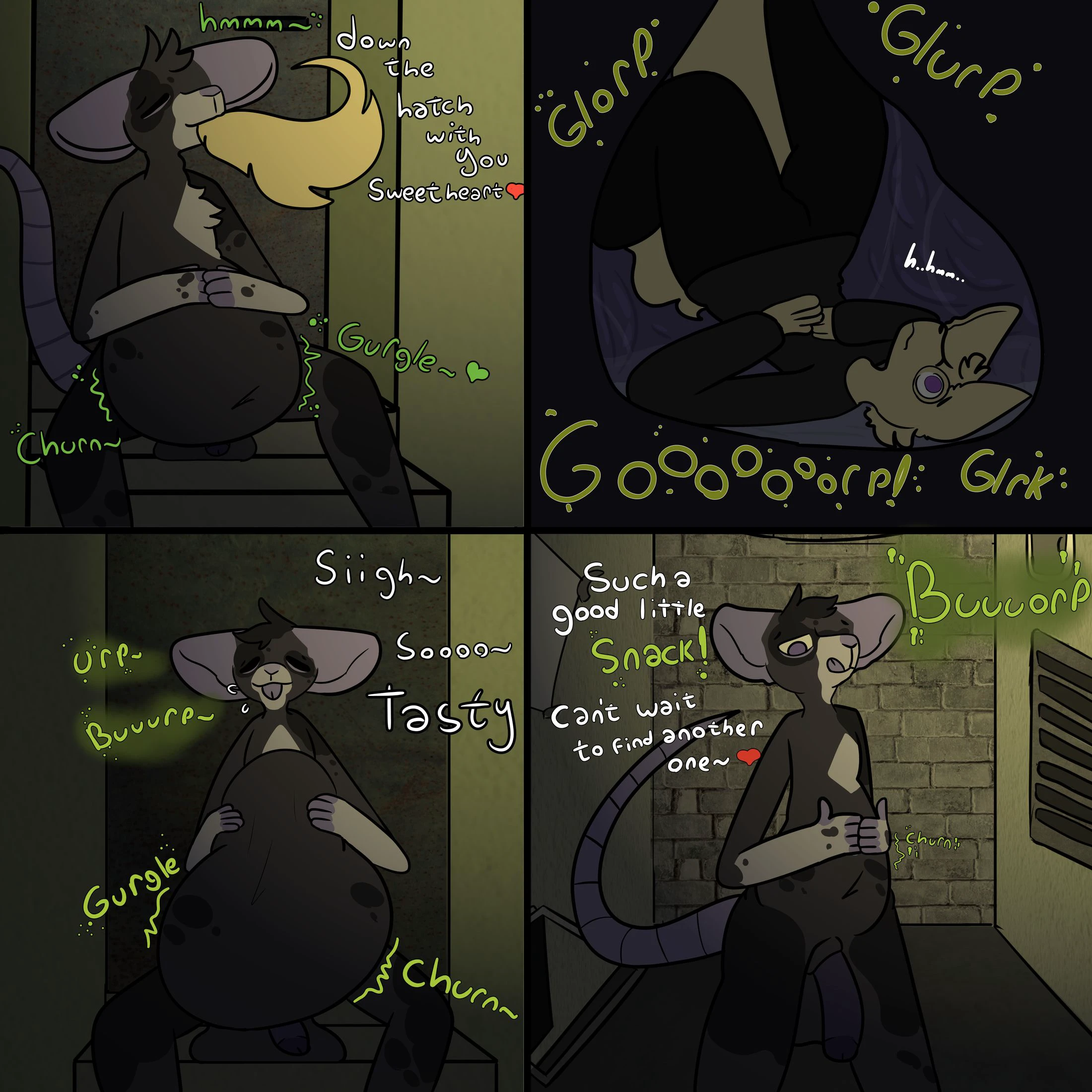 A Nasty Rat And His Sweet Snack — page 3