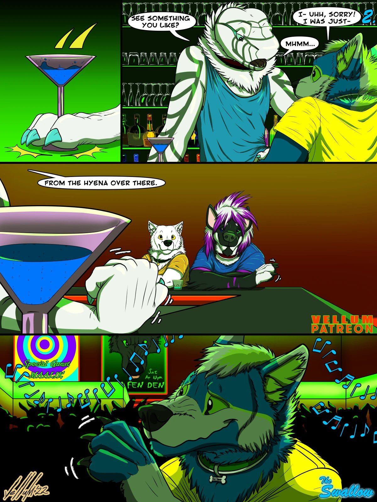 The Swallow — page 1