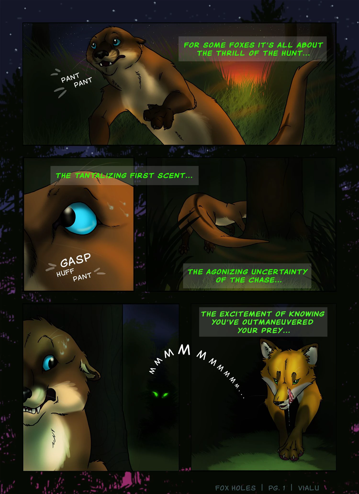 Fox Holes — page 1