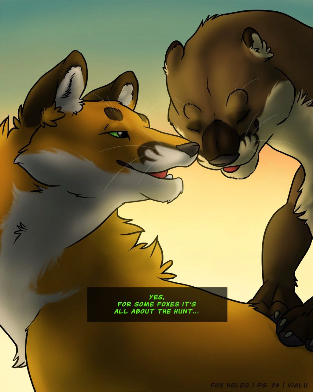 Fox Holes — page 24