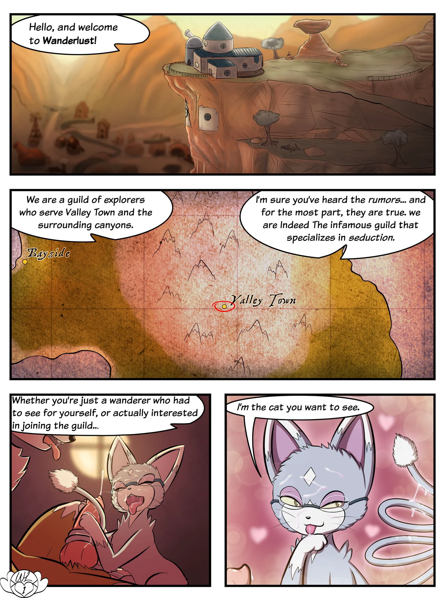 Wanderlust: Introductory Comic cover