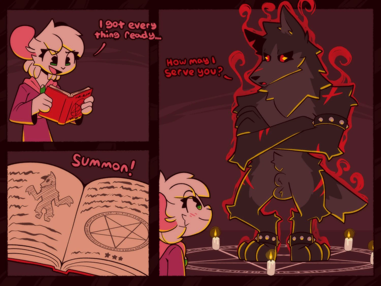 Reggie Summons a Hellhound cover