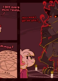 Reggie Summons a Hellhound