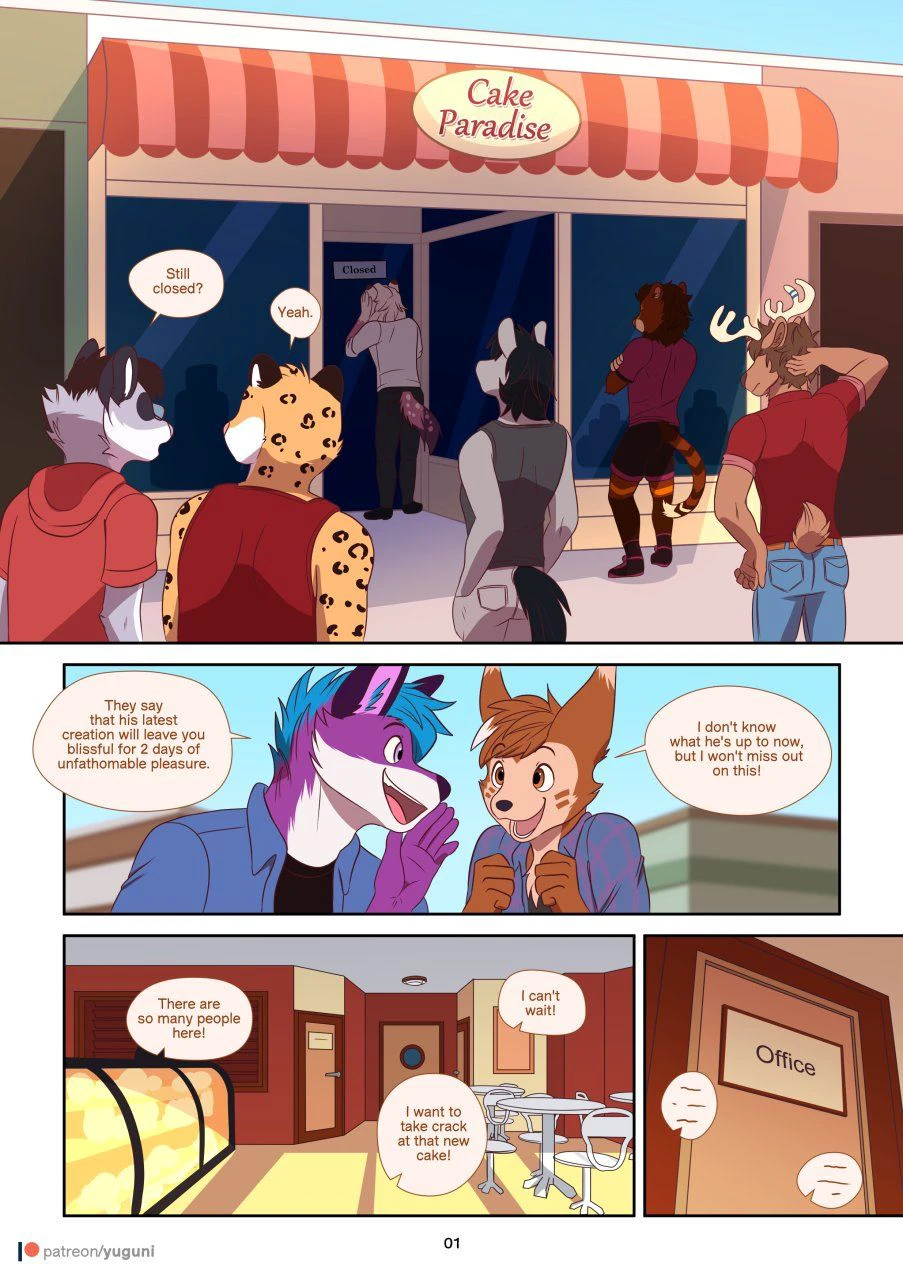 The Magic Cake — page 1