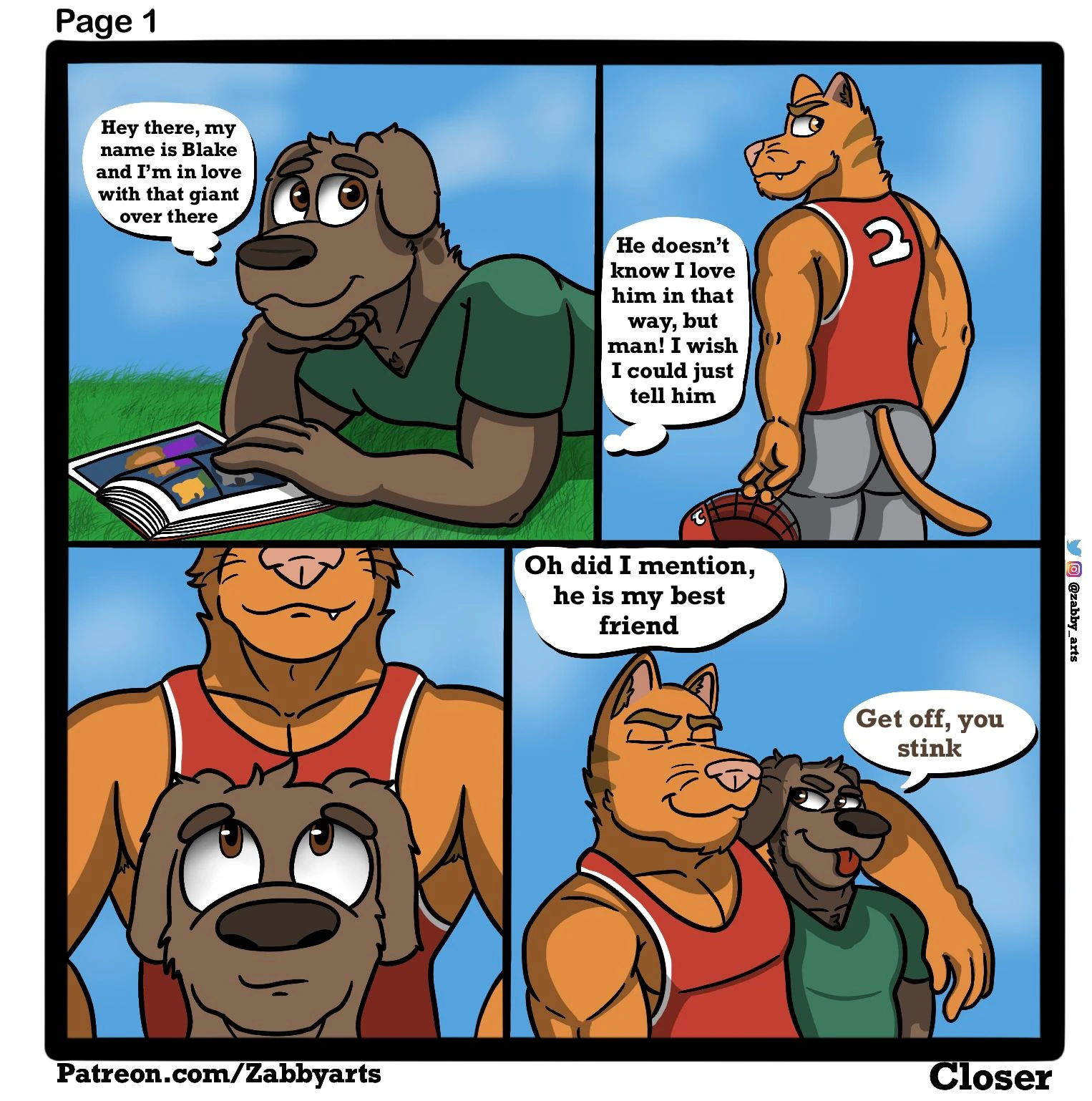 Closer (Zabby Arts) — page 1