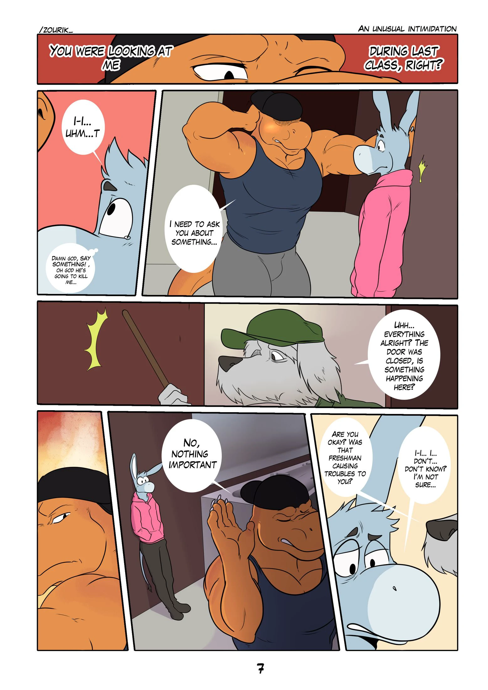 An Unusual Intimidation - Chapter 1 — page 8