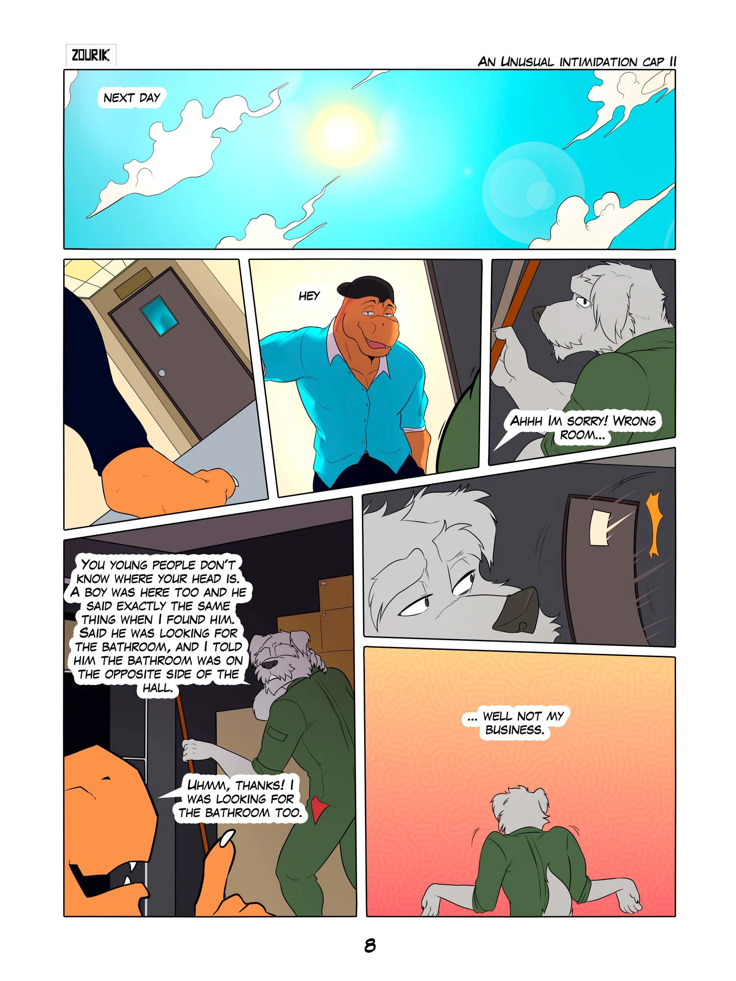 An Unusual Intimidation - Chapter 2 — page 8