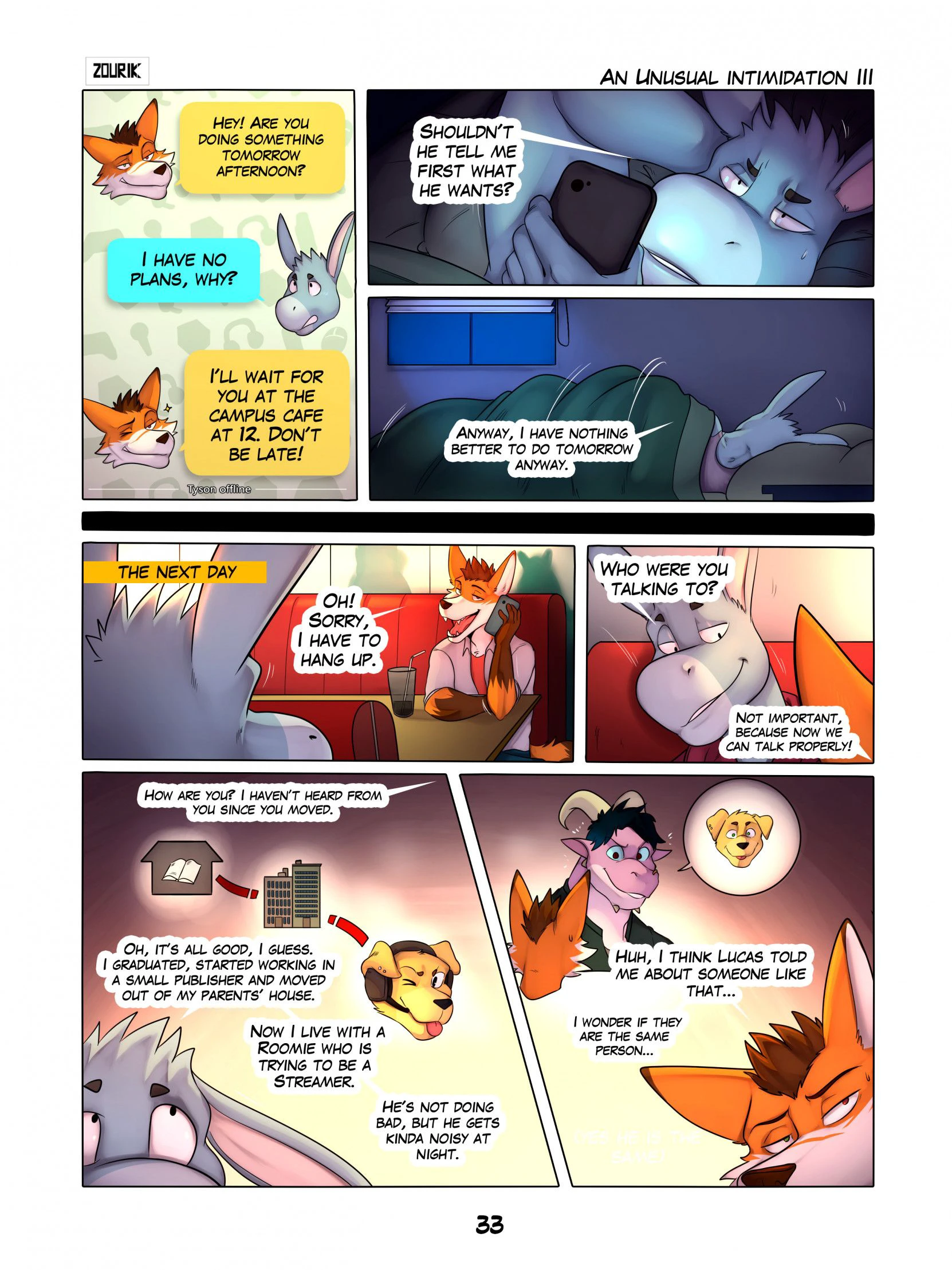An Unusual Intimidation - Chapter 3 — page 33