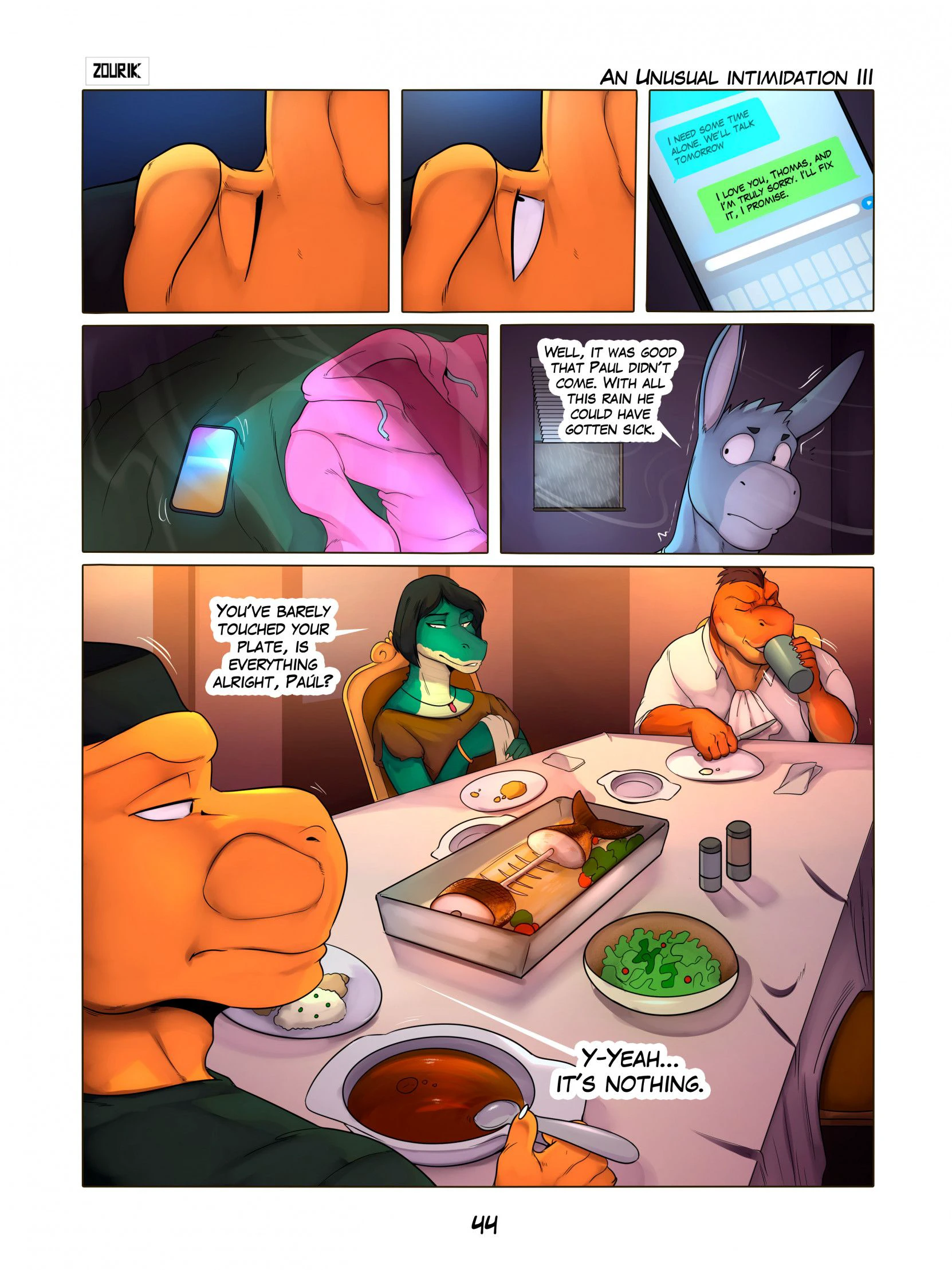 An Unusual Intimidation - Chapter 3 — page 44
