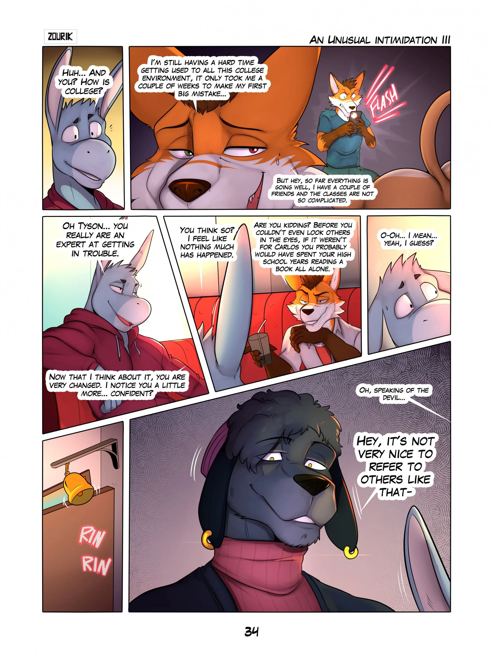 An Unusual Intimidation - Chapter 3 — page 34