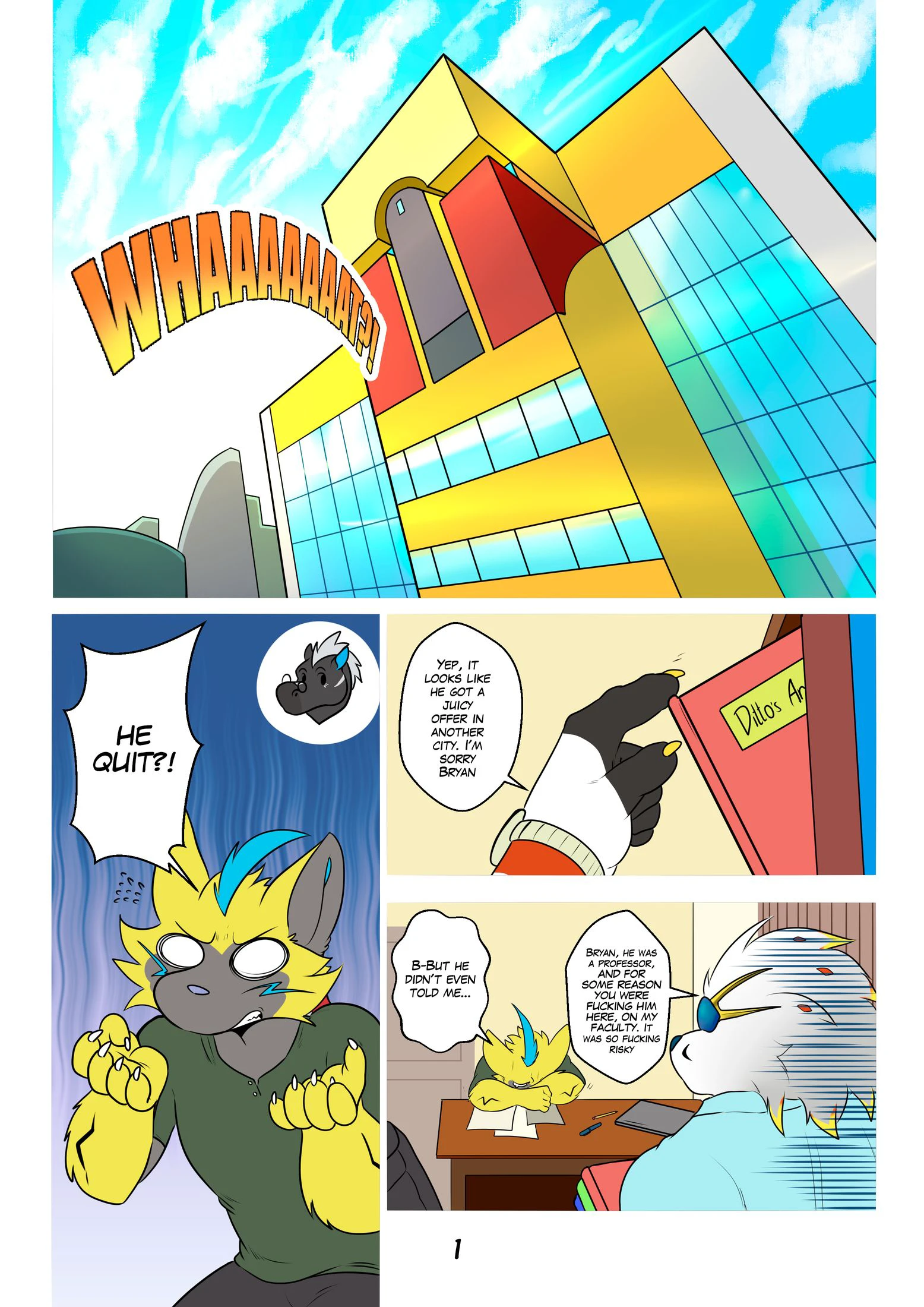 Bryan's Adventures! — page 1